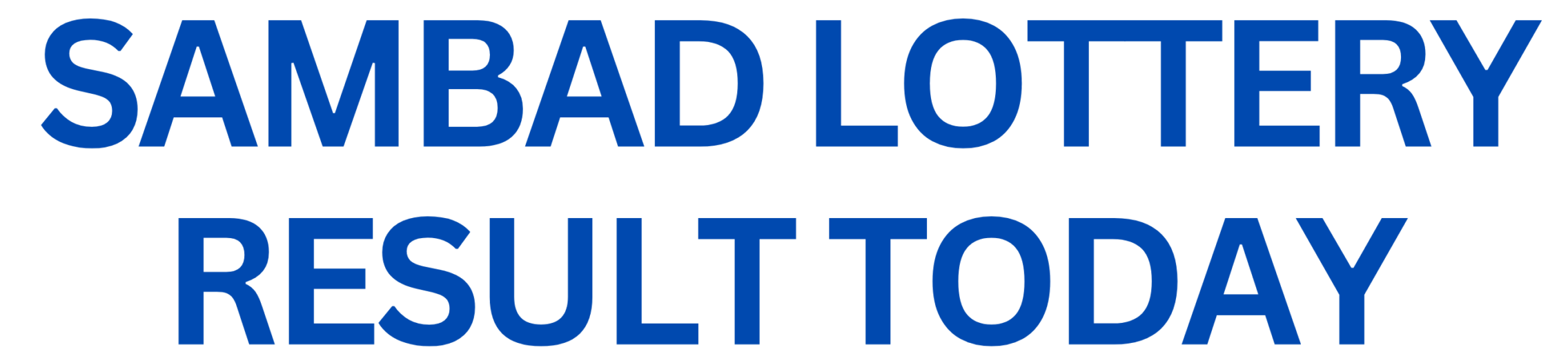 Sambad Lottery Result Today